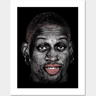 Dennis Rodman Bulls Posters and Art